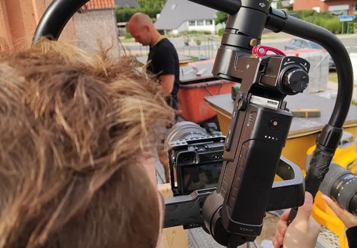 Video shoot BK geveldragers behind the scenes